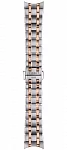 Paski i części Bransoleta Stalowa Tissot Żółte Złoto 18mm Chemin Des Tourelles Lady 34 T605047225