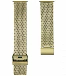 Paski i części Bransoleta Zeppelin Mesh 20mm Żółte Złoto ZE-9M60G20