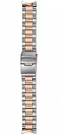 Paski i części Bransoleta Stalowa Longines Bicolor Różowe Złoto 21mm HydroConquest 41 L600152872
