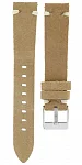 Pasek Skórzany Nubuck Cappucino 18mm