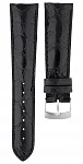 Pasek Skórzany Krokodyl Czarny 22mm