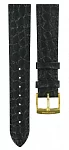 Pasek Skórzany Certina Czarny 18mm DS Merak