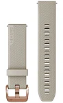 Paski i części Pasek Garmin QuickFit 20mm Approach, Forerunner, Venu Beżowy 010-13114-02