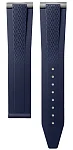 Paski i części Pasek Gumowy Longines Granatowy 21mm Conquest Gent L682172906