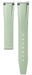 Paski i części Pasek Gumowy Longines Zielony 17mm Conquest Lady 34 L682170797