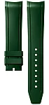 Paski i części Pasek Gumowy Longines Zielony 20mm Legend Diver L682174340
