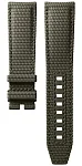 Paski i części Pasek Gumowy Longines Zielony 20mm Spirit Pilot 39mm L682172908