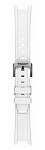 Paski i części Pasek Gumowy Tissot Biały T-Race T603050892
