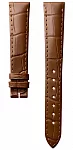 Paski i części Pasek Skórzany Longines Aligator Brązowy 15mm Presence, Heritage L682110935