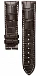 Paski i części Pasek Skórzany Longines Aligator Brązowy 22mm Master Collection L682120161