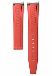Pasek Gumowy Longines Czerwony 17mm Conquest Lady