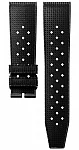 Pasek Gumowy Longines Czarny 22mm Legend Diver 42