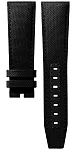 Paski i części Pasek Materiałowy Longines Czarny XL 22mm Pilot Majetek L682173459