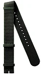 Paski i części Pasek Materiałowy Longines NATO Zielony 21.5mm HydroConquest 39/42 L682168507