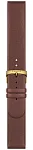 Paski i części Pasek Materiałowy Tissot Brązowy 20mm Memphis T604046471