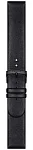 Paski i części Pasek Materiałowy Tissot Czarny 20mm Memphis T604046473