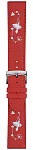 Paski i części Pasek Materiałowy Tissot Czerwony 21mm Everytime T604044061