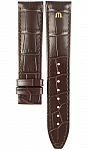 Pasek Maurice Lacroix Pontos 20mm Skórzany Brązowy