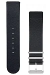Paski i części Pasek Mudita Desserto Black 20mm Vegan PASEK-MUDITA-BLK-VGN-20