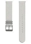 Paski i części Pasek Mudita Textile Natural White 18mm Vegan PASEK-MUDITA-WH-TX-18