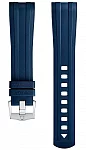 Pasek Omega Seamaster Gumowy Niebieski 20mm