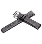 Paski i części Pasek Skórzany King Seiko Szary 19mm XSL00119J