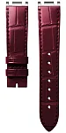Paski i części Pasek Skórzany Longines Aligator Bordowy XS 18mm PrimaLuna L682173874