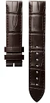 Paski i części Pasek Skórzany Longines Aligator Brązowy 19mm Conquest Heritage L682169283