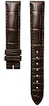 Paski i części Pasek Skórzany Longines Aligator Brązowy XS 15mm Flagship Lady 30 L682152095