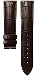 Paski i części Pasek Skórzany Longines Aligator Brązowy XS 21mm Flagship 40 L682166713
