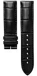 Paski i części Pasek Skórzany Longines Aligator Czarny XL 21mm Flagship L682160063