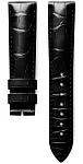 Paski i części Pasek Skórzany Longines Aligator Czarny XS 19mm Conquest Heritage L682169528