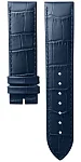 Paski i części Pasek Skórzany Longines Aligator Granatowy XS 21mm Lyre L682163613