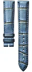 Paski i części Pasek Skórzany Longines Aligator Niebieski 16mm Mini DolceVita 21.5 L682170719