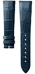 Paski i części Pasek Skórzany Longines Aligator Niebieski 20mm La Grande Classique 38 L682155054