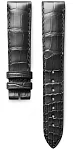 Paski i części Pasek Skórzany Longines Aligator Szary XL 19mm Flagship Heritage 38.5 L682169470