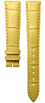 Paski i części Pasek Skórzany Longines Aligator Żółty 17mm DolceVita Lady 23 L682165553