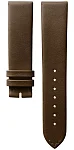 Paski i części Pasek Skórzany Longines Brązowy XL 19mm Heritage L682164182