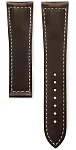 Paski i części Pasek Skórzany Longines Brązowy XL 21mm Spirit Zulu Time 39 L682169435