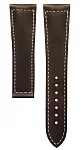 Paski i części Pasek Skórzany Longines Brązowy XL 22mm Spirit Pilot Flyback Column-Wheel 42 L682165922