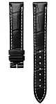 Pasek Skórzany Longines Czarny XL 15mm Master Collection