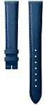 Paski i części Pasek Skórzany Longines Niebieski 14mm Elegant Collection Lady 30 L682171128