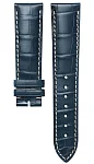 Paski i części Pasek Skórzany Longines Niebieski XS 20mm Master Collection L682153052