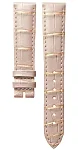 Pasek Skórzany Longines Różowy 16mm Mini DolceVita