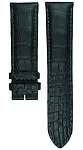 Paski i części Pasek Skórzany Longines Szary Aligator 22mm Legend Diver 42 XL L682159369