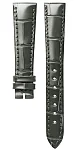 Paski i części Pasek Skórzany Longines Szary XS 17mm DolceVita L682145433