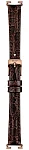 Paski i części Pasek Skórzany Tissot Brązowy 12mm Porto T600046132