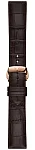 Paski i części Pasek Skórzany Tissot Aligator Brązowy 20mm Chemin des Tourelles 39 T600048683