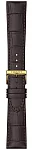 Paski i części Pasek Skórzany Tissot Aligator Brązowy 22mm Classic Dream T600045524