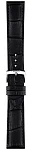 Paski i części Pasek Skórzany Tissot Aligator Czarny 20mm PR 100 T600049252